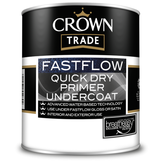 Crown Trade Fastflow Quick Dry Primer Undercoat
