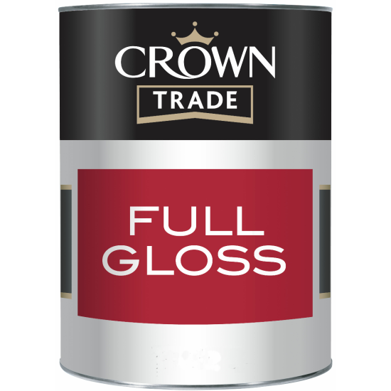 Crown Trade Gloss Paint 1lt Colours