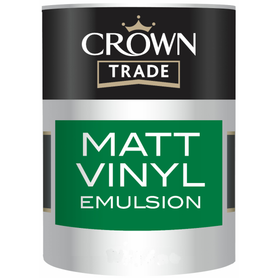 Crown Trade Vinyl Matt Paint 2.5lt Colours