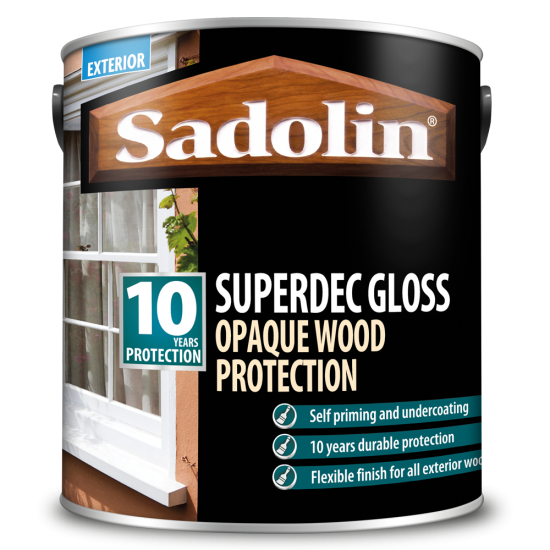Sadolin Superdec Gloss Opaque Wood Protection